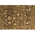 thumbnail image 1 of Ahgly Company Indoor Rectangle Abstract Brown Modern Area Rugs, 7' x 10', 1 of 4