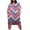 Blue independence day dresses for women, variant on Wycnly Independence Day Dresses for Women Plus Size Loose Pocket 4th of July Swing Tunic Dresses Short Sleeve V-Neck Star Striped Print Summer Midi Formal Dress Red l