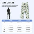 thumbnail image 6 of Kdxio Lilies Flowers Print Men's Sleep Pajama Pant Lounge Pants with Pockets, 6 of 8