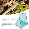 thumbnail image 3 of Breathable Reptile Mesh Hammock Reptile Mesh Hammock Rectangle  Reptile Lounger Summer Hanging Reptile Breathable Net Hammock Bed With Suction Cups For Lizard Snake  Rectangle, 3 of 8