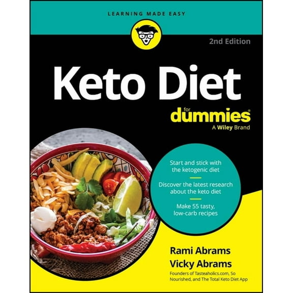Keto Diet for Dummies, (Paperback)