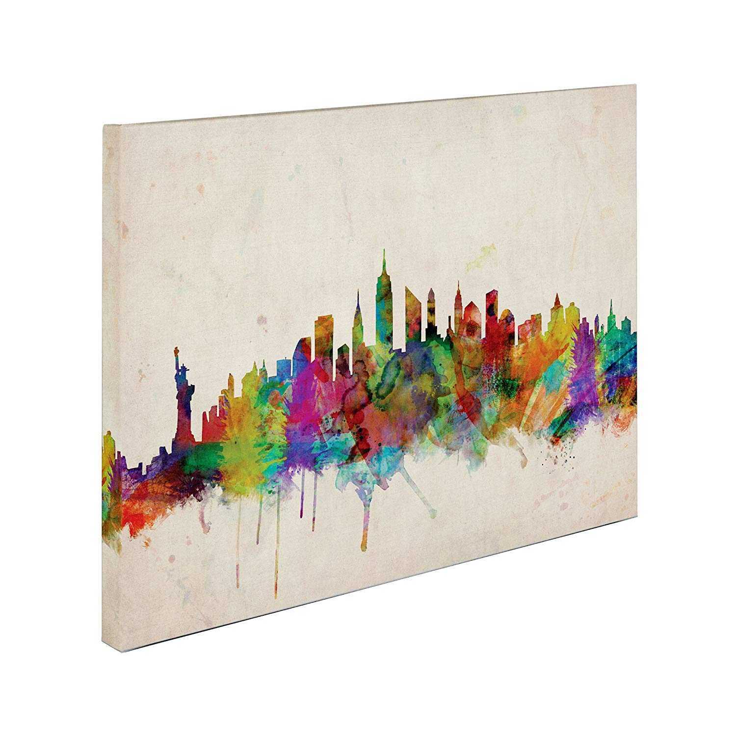 Trademark Art ' Skyline' Canvas Art by Michael Tompsett