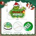 thumbnail image 4 of Bootesun Christmas Decorations, Hanging Signs Christmas Door Sign, Welcome to Whoville Sign for Holiday Door Indoor Outdoor Christmas Decorations, 4 of 6