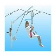 SMT Health Systems F-PEZPL2 Power EZ-2 Lift with Square Tube - No Anchor, White - 400 lbs Capacity