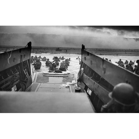 D Day World War 2 Invasion of Normandy 24x36 inch rolled poster