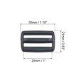 thumbnail image 2 of Unique Bargains 1 Inch Tri-Glide Slide Buckles Webbing Strap Fastener, Navy Blue, 50 Pack, 2 of 5