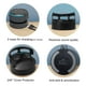 thumbnail image 5 of Blanou Echo Dot 3 Base de batería, base de batería portátil Dot 3.ª generación Google Mini 2, 5200 mAh 8 horas de tiempo de trabajo, negro (no incluye altavoz), 5 of 5