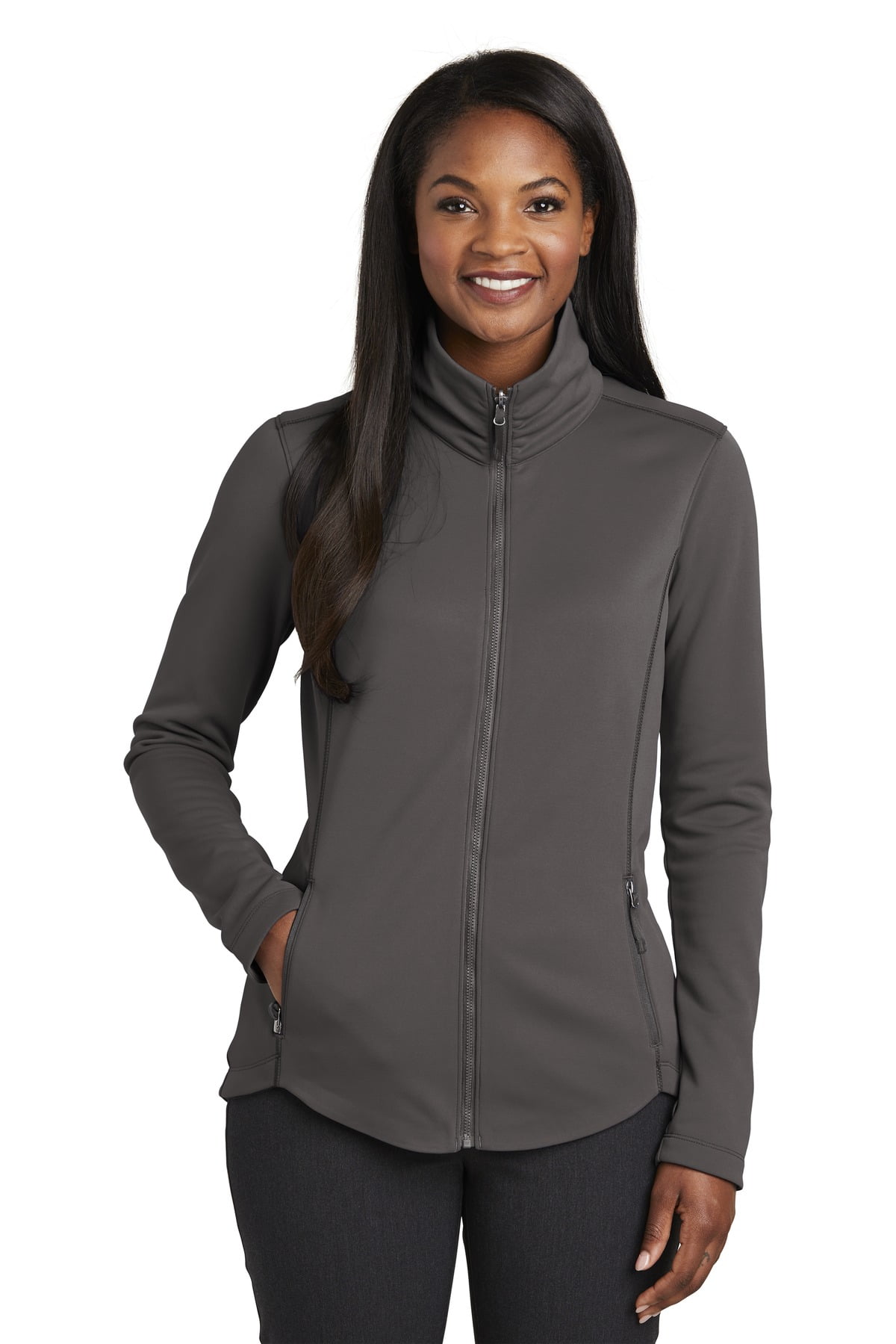 women's casual fleece jacket
