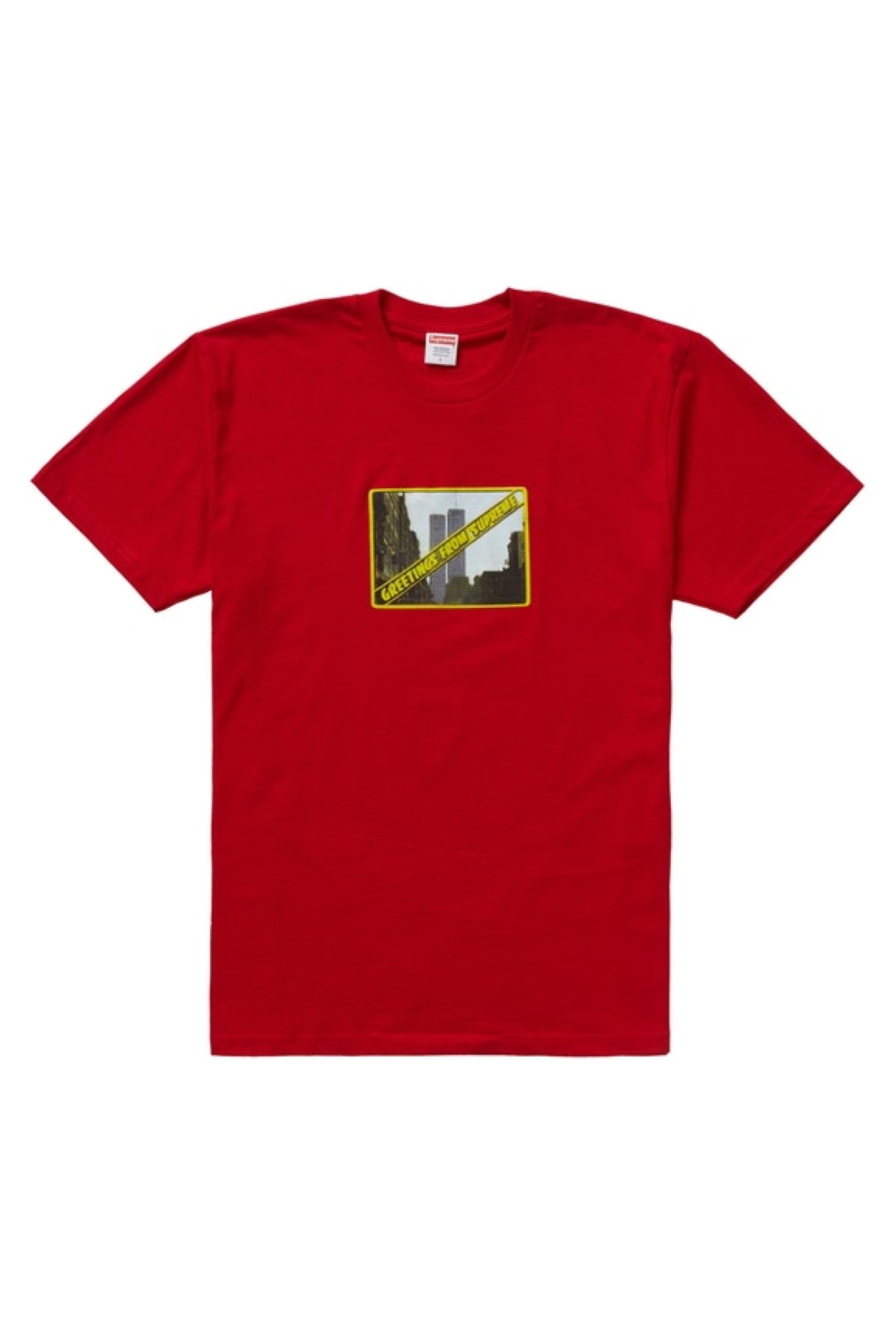 supreme greetings tee