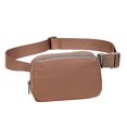 thumbnail image 4 of Waist Pack Bag Belt Bag Utility Belt Fanny Pack for Climbing Cycling Walking Brown, 4 of 8