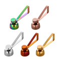 thumbnail image 7 of 1PC Egg Scissors Stainless Steel Boiled Egg Separator Topper Shell Cutter Knocker Baking Cracker Egg Opener Cooking Tools (1pc rainbow), 7 of 7