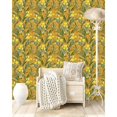 thumbnail image 2 of Yellow Wallpaper with Tulips Pre-Pasted - 25"W x 125"H, 2 of 3
