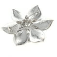 thumbnail image 2 of Crystal Flower Brooch, 2 of 2