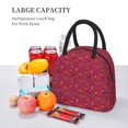 thumbnail image 5 of Salouo African Women Bearing Clay Pots for Insulated Lunch Bag for Women/Men - Leakproof Cooler Tote Bag Organizer - Reusable Lunch Box for Office Picnic Hiking Beach-One Size, 5 of 6
