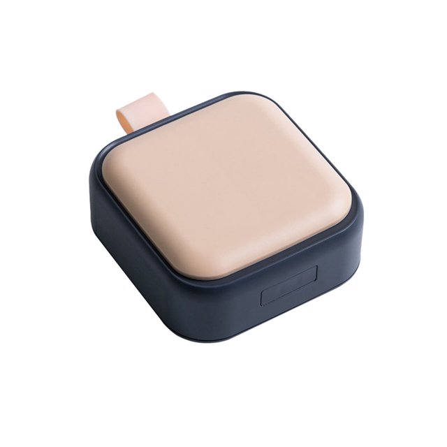 Naiovety Estuche portátil para pastillas, 4 rejillas, cajas para medicamentos, para viajes, hogar, medicamentos, tableta, contenedor vacío, Mini Almacenamiento y organización del hogar Rosado Naiovety HA002667-04B