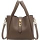 thumbnail image 1 of LHSHIDU Bucket Bags for Women Trendy Shoulder Purse Satchel Handbag Pu Leather Bucket Tote Purse Top-handle Bag Fall Purse, 1 of 6