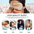 thumbnail image 6 of IAUYY Sleep Mask, Super Soft Eye Masks with Adjustable Strap, Lightweight Comfortable Blindfold,Perfect Blocks Light for Men Women Peach-colored Poppy Flowers, 6 of 7