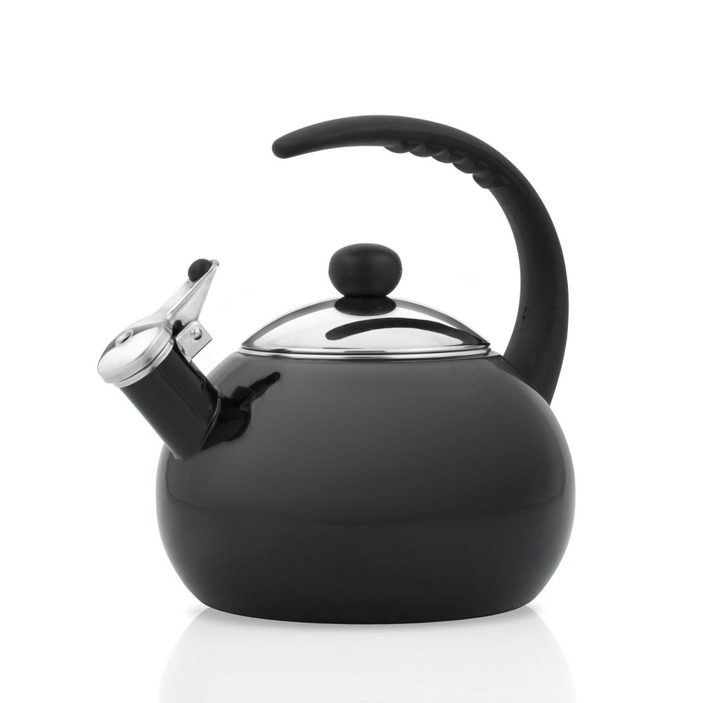 Farberware Luna 2.5 Qt Tea Kettle, Black