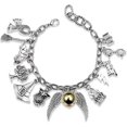 thumbnail image 1 of Charm Bracelets Themed Friendship Bracelet, 8-Inch Adjustable, Birthday Gift For Teens Girls, 1 of 5