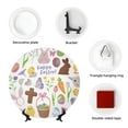 thumbnail image 4 of Gaeub Happy Easter1 Print Ceramic Plate,Dinner Plates,Bone China Decorative Plates with Display Stand,Art Ceramic Ornaments for Wall Hanging Decoration-8in, 4 of 6