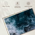 thumbnail image 6 of Elephant Stock Blue Ocean Waves Wall Art - Horizontal Canvas Wall Art - Living Room Wall Decor - Beach Canvas - Teal And White Decor - 39" x 26", 6 of 8