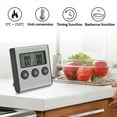 thumbnail image 7 of Kitchen Digital Thermometer BBQ Oven Meat Grill Function Heat Meter Home Baking Household Cooking Temp, 7 of 7