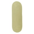 thumbnail image 1 of Colonial Mills Rug RV66R028X108 Reversible Flat-Braid Oval Braided Runner  Sprout Green - 2 ft. 4 in. x 9 ft., 1 of 1