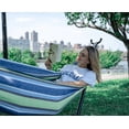 thumbnail image 4 of 9ft Double Hammock Combo with Carry Bag and Stand - Ocean Floor Pattern, 4 of 6