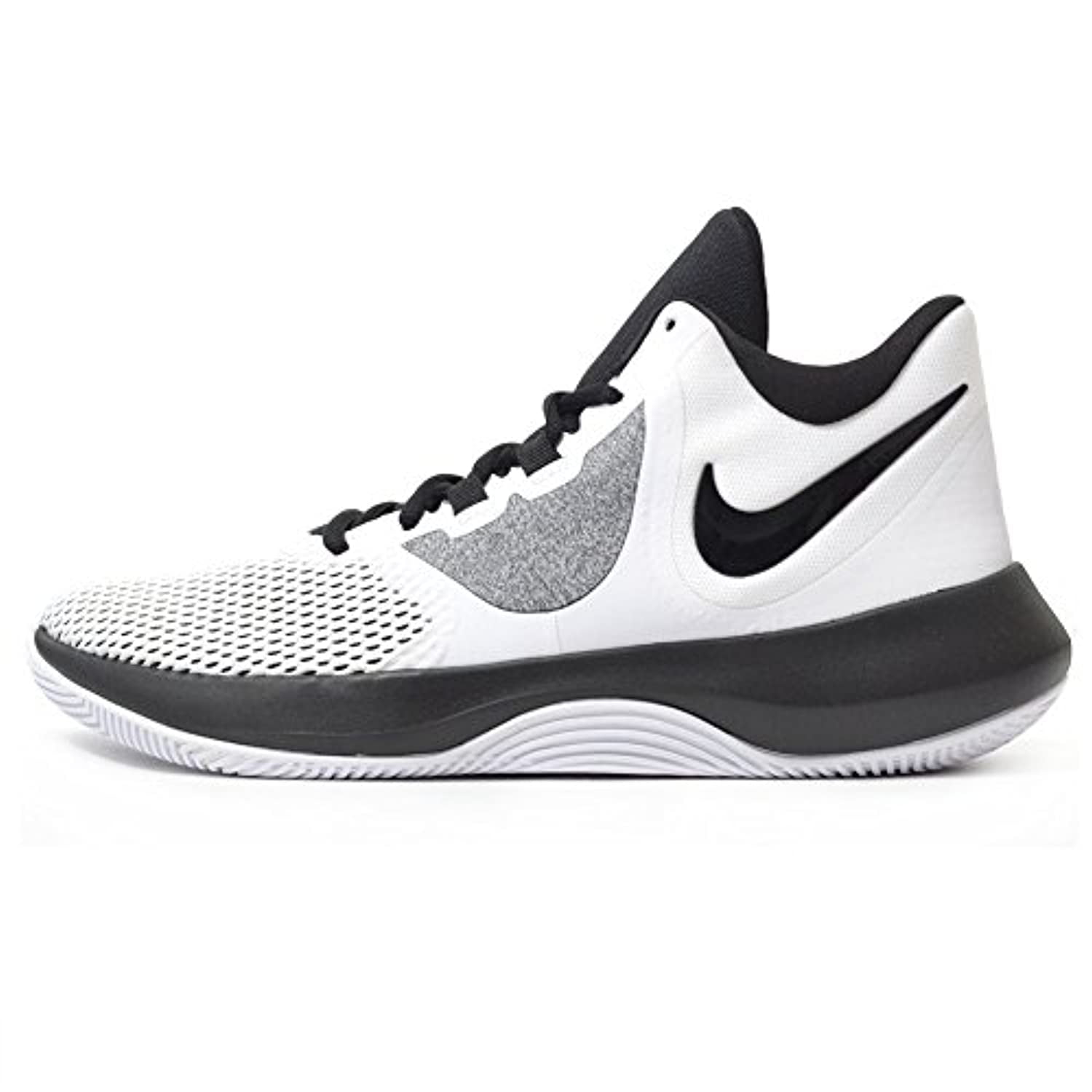 Nike Mens AIR Precision II Basketball Shoes (7.5 M US, White/Black) -  Walmart.com