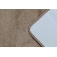 thumbnail image 3 of Yafa Home Fashion 2 Piece Solid Microfiber Soft Bathroom Rug Set, Non-Slip TPR Backing, 3 of 4
