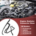 thumbnail image 2 of Manguera de agua del calentador HVAC Unique Bargains para Ford F-150 2015-2017, manguera del conector del radiador HVAC No.FL3Z18472K/160553, 2 of 7