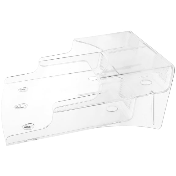 OFFIGAM Transparent Acrylic Desk File Holder for Office and Magazines