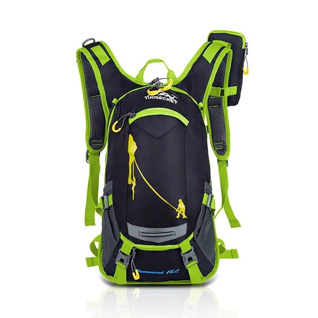 Mochila luminosa con control remoto inalámbrico para bicicleta, mochila con señal de giro, mochila para ciclismo, mochila luminosa para ciclismo