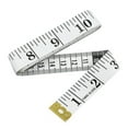 thumbnail image 3 of 60" White Tape Measure Flexible Inch/Metric Plastic With Metal Ends Ideal For Sewing & Crafting 4.7 Star, 3 of 7