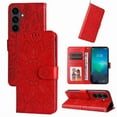 thumbnail image 4 of Funda tipo cartera GANGXUN para Samsung Galaxy S25 FE , diseño girasol, cuero PU, soporte, cierre magnético, tarjetero, 4 of 5