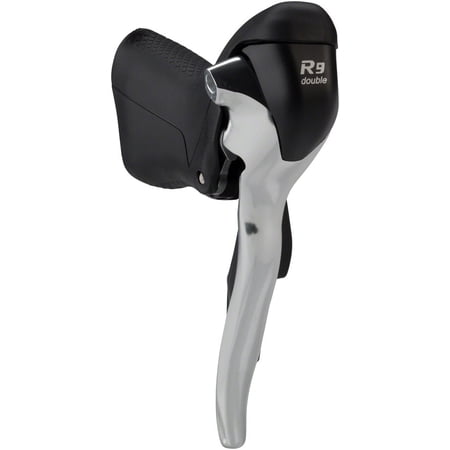 microSHIFT R9 Left Drop Bar Shift Lever, Double, Shimano Compatible