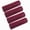Color:Burgundy, variant on 4 Rolls Mesh Fabric Plastic Multi Color Lightweight Waterproof for DIY Crafts Holiday Decors Christmas Tree Decoration