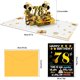 thumbnail image 3 of Tarjeta de cumpleaños Joycard 78th para mujeres y hombres con diseño desplegable en 3D, 3 of 7