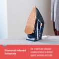 thumbnail image 4 of BLACK+DECKER Elite Pro-Series Steam Iron, Navy, D3300, 4 of 7