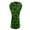 Green Golf Ball, variant on Yuyamidu Golf Ball Golf Club Cover Fit Well for Driver or Fairway Wood Golf Club, Black Golf Headcover Stylish Protection for Your Clubs for Women Men