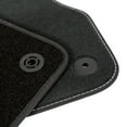 thumbnail image 5 of Audi A4 & S4 Floor Mats - Sedan, Wagon, Allroad B8 - Silver Stitching, 5 of 7