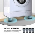 thumbnail image 2 of 4pcs Reinforcement Foot Anti Skid Mats for Washing Machine with Anti Shock Pads, 2 of 6