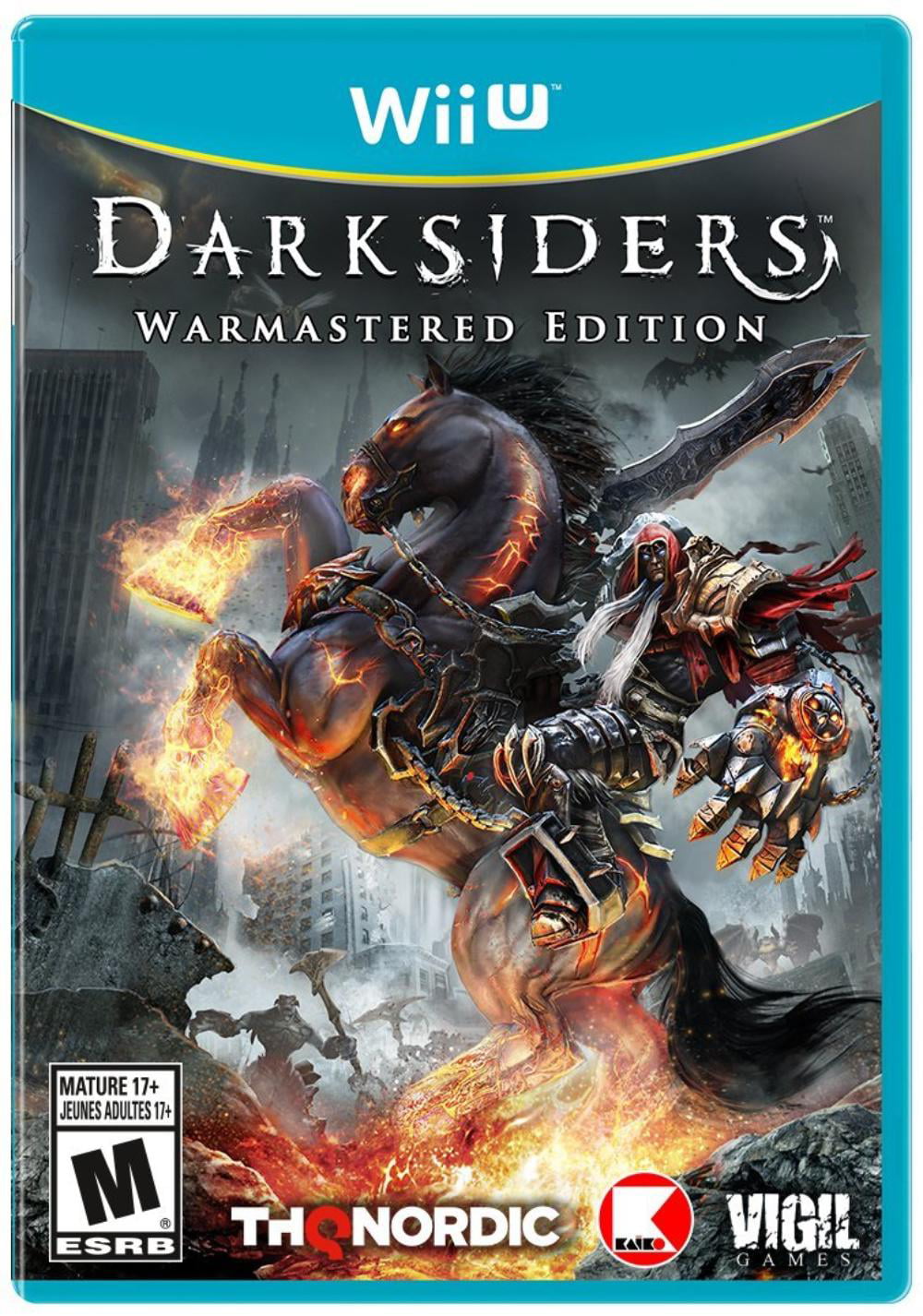 Darksiders Warmastered Edition Wii U Wii U Native 1080p Rendering Fully Reworked And Improved Graphics And 30 Fps Gameplay By Visit The Thq Nordic Store Walmart Com