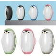 thumbnail image 2 of HUGFEGWE Rouleau Collant Lavable en Forme de Pingouin, Rouleau Collant de Voyage Réutilisable, Rouleaux Adhésifs Portatifs Anti-Peluches Rouleau Anti-Peluches Réutilisable pour Vêtements (Rose+bleu 2 Pcs) AZ824-6776, 2 of 9