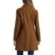 thumbnail image 3 of Abrigos de trench para mujer Inspire Chic, de un solo botón, abrigo largo de invierno, M marrón oscuro, 3 of 6