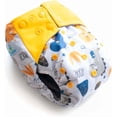 thumbnail image 2 of 5 Pañales Ecológicos estampados Doble Riel para Niño BABYBAMBOO 5 Insertos Fibra De Bambú 4 capas, 2 of 6