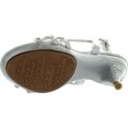 thumbnail image 4 of Fabulous Kids Teresa 86K Little Girls Rhinestone Pageant Heels Silver, 4 of 4