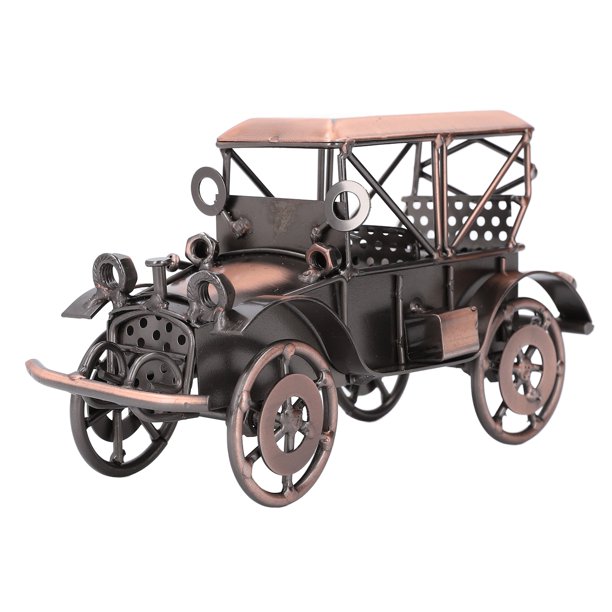 Coleccionable Vintage, Adorno De Modelo De Automóvil Clásico Retro, Colecciones De Decoración Artesanal De Diseño Industrial, Para Exhibición En La Oficina Y El