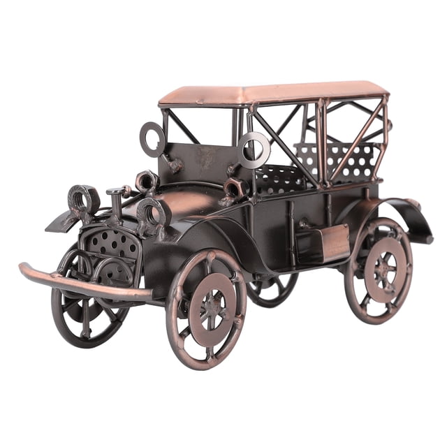 Coleccionable Vintage, Adorno De Modelo De Automóvil Clásico Retro, Colecciones De Decoración Artesanal De Diseño Industrial, Para Exhibición En La Oficina Y El