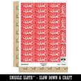 thumbnail image 2 of On Top of Your Game Bunny Teacher Student School Sticker Set - Red - Gloss Finish - 1.5" Small, 2 of 7